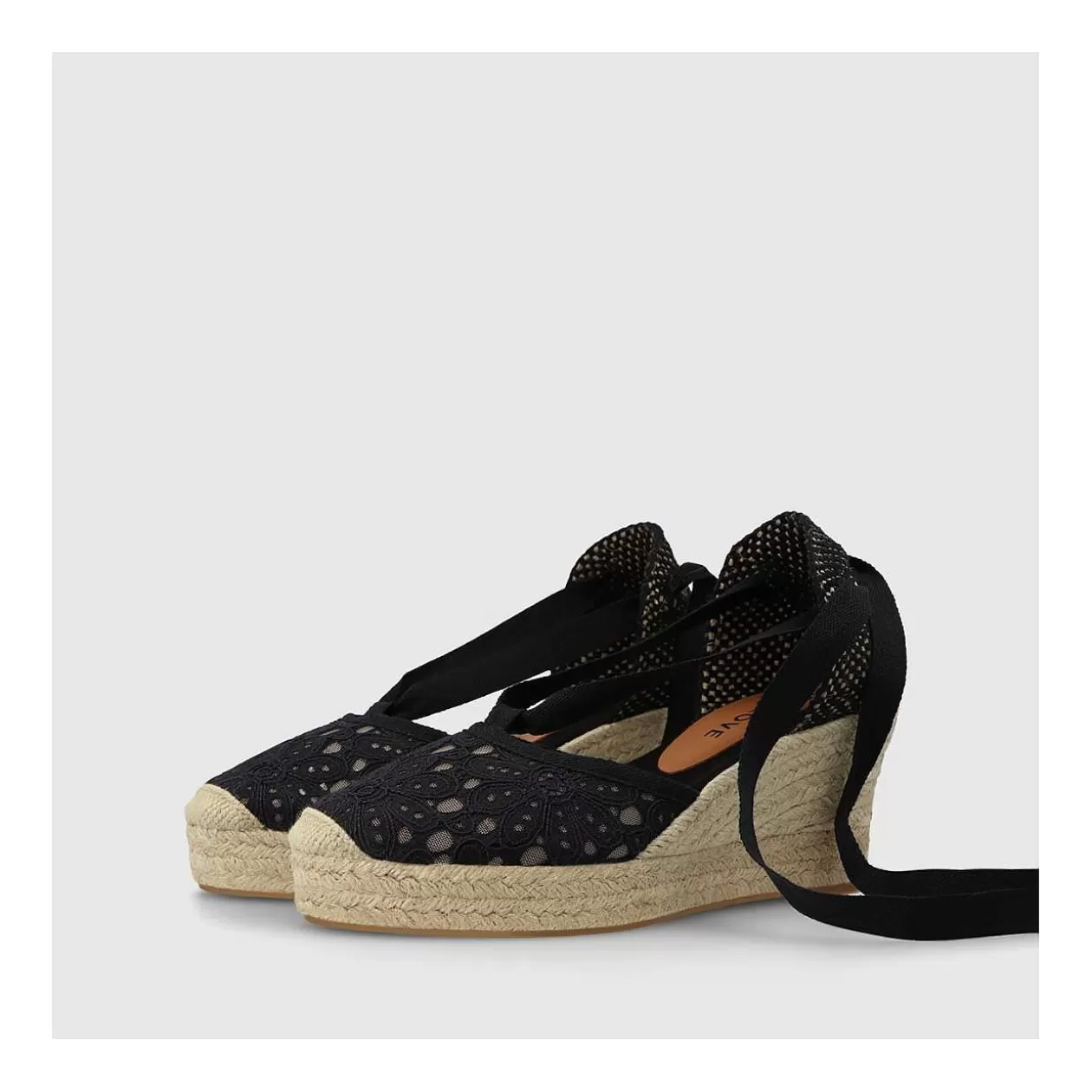 Donne LODI Espadrillas | Flusso Nero