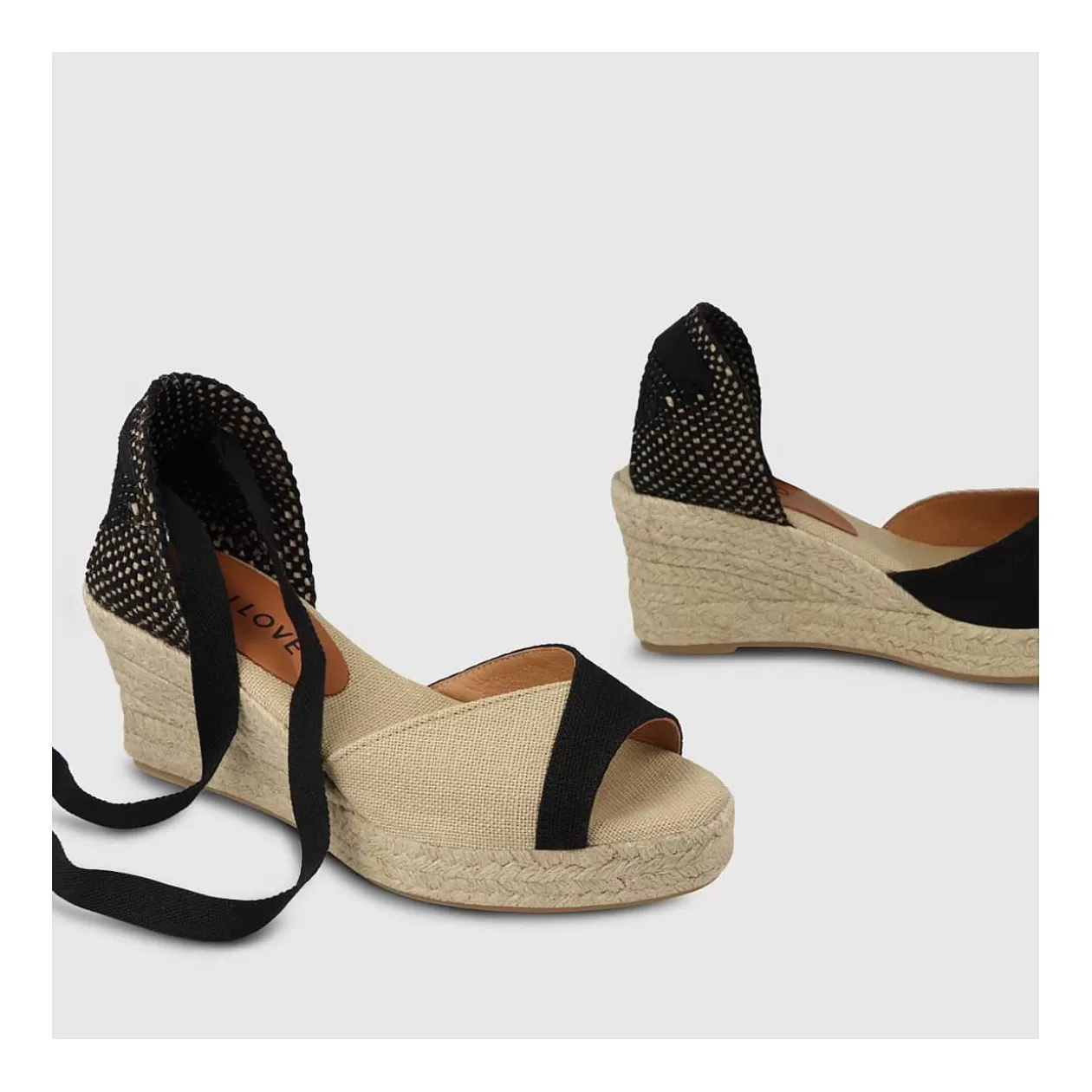 Donne LODI Espadrillas | Mineri Nero